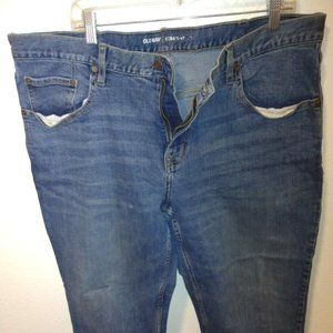 Old Navy Jeans / straight leg / blue / inseam 23 size 38